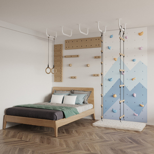 「卧室」订制攀岩墙  儿童室内攀岩墙儿童家用攀岩墙儿童房