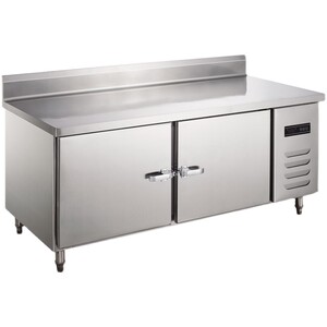 粤惠凌d0.33l2b 带靠背保鲜工作台1.5米商用厨房冷柜奶茶店操作台