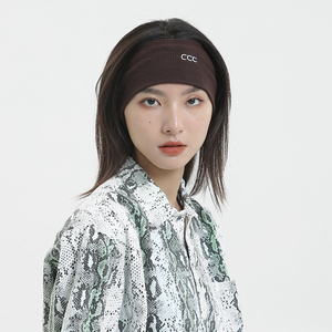 法式跑步运动宽边发带女夏季薄款洗脸绑发吸汗止汗古风高级感痞帅