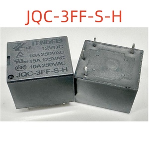 全新 4脚 10A 继电器 JQC-3FF-S-H/HZ 5V/9V/12V/24VDC T73-1A
