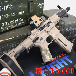 精击slr三代二代sr16电动连发模型软弹成人司马m4锦明8代玩具枪