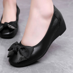 凯特王妃同款坡跟鞋