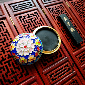 景泰蓝眉黛膏汉妆螺子黛甄嬛传古代眉膏古典天然有机植物彩妆眉笔