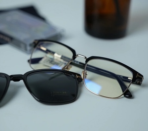 汤姆福特tf5683眼镜架男磁吸套镜近视超轻防蓝光tom ford变色镜女