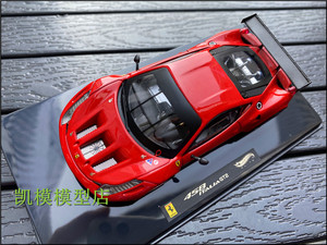 绝版风火轮精细版 1:43 法拉利红色458 GT2跑车合金汽车收藏模型