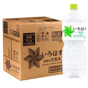 日本进口可口可乐白州天然饮用水冲奶泡茶水2000ml*6大瓶家庭装