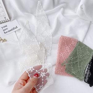 编发带飘带蕾丝