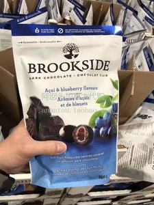 天热不发货 加拿大代购 Brookside水果夹心黑巧克力 850g