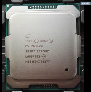 intel xeon至强e5-2630v4 cpu 2.2g主频10核心20线程服务器cpu