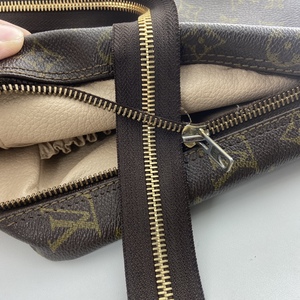 咖啡布金牙拉链3号5号lv diy金属包包拉锁皮具护理老花包minim