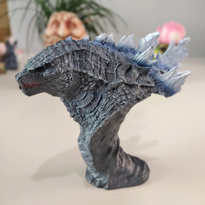 海雅红莲行星哥斯拉手办传奇怪兽模型雕像树脂摆件现货_阿里巴巴找货