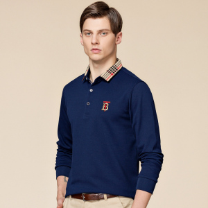 巴宝莉男装polo衫