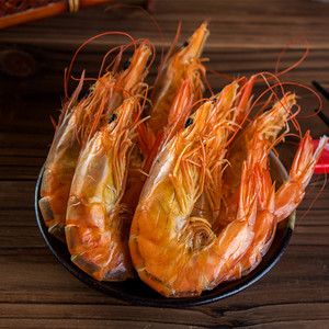 东海大烤虾干 干虾 对虾干 干淡海鲜干货 宁波海鲜特产 250g 包邮