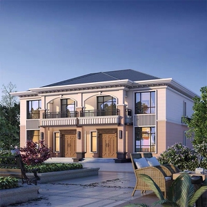 农村联排别墅设计图纸