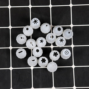 16款奶油胶裱花嘴diy手机壳材料仿真奶油瓶装袋装塑料嘴