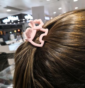 echo西班牙小铺*法国agatha 瑷嘉莎小狗发夹后脑勺顶夹现货