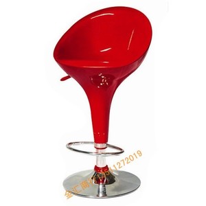 时尚新款酒吧椅/吧台椅/升降椅子/转椅/高背酒吧凳/ABSJH9005玫红
