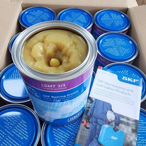 斯凯孚skf轴承润滑脂lgmt3 /0.4  1 5 18公斤 电机 工业通用黄油