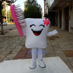 牙齿卡通人偶服装口腔医院形象吉祥物牙科牙刷广告宣传人穿道具服
