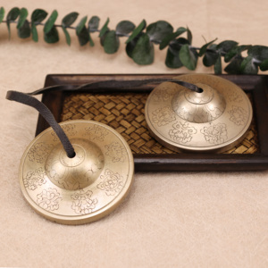 spa颂钵尼泊尔梵音铃铜碰铃冥想铃法铃护理开始结使用东南亚丁夏