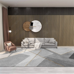 北欧新款化纤门厅地毯in网红现在客厅卧室茶几防滑耐脏毯可定制