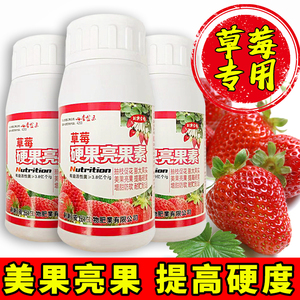 草莓硬果亮果素叶面肥膨大增产提质氨基酸水溶肥料草莓专用膨大剂