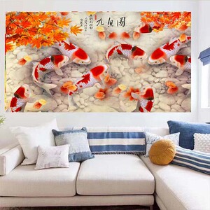 二零二一五月二四淘宝进门正对墙贴画粘现代简约玄关装饰北欧风自