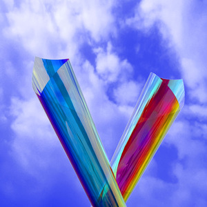 炫彩膜幻彩镭射纸七彩玻璃纸贴滴胶手工彩虹彩色窗膜贴纸防水创意