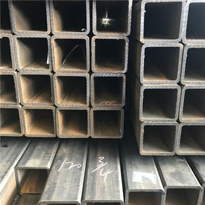方通40x5厚壁方管Q235B直缝焊接四方钢管铁管铁通支架钢立柱切割