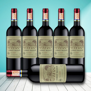 拉菲庄园酒业 2009庄园6支装红酒整箱原酒进口干红葡萄酒