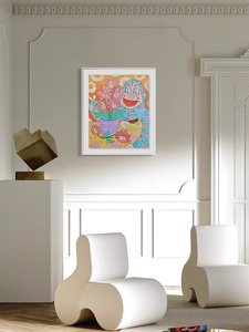 家居 现代艺术家杜秋锐版画潮流艺术品剪花空间装饰客厅艺术挂画