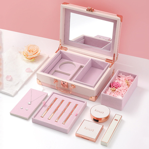 完美口红日记套装礼盒皮箱彩妆化妆品全套组合圣诞生日礼物送女友