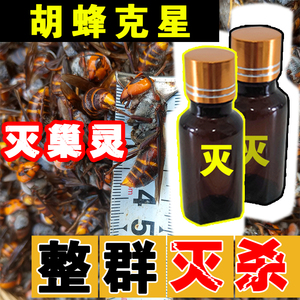 胡蜂毁巢灵涂抹剂胡蜂灭群专用杀胡蜂药马蜂红娘的克星胡蜂抹除滴