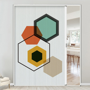 客厅空调隔热隔断折叠