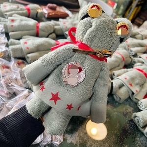 兵哥哥毛巾小熊 军恋礼物生日礼物 玩具熊 情侣毛巾熊