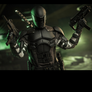 twtoys黑武士1/12忍者杀手蛇眼6寸可动人偶特种部队手办模型兵人