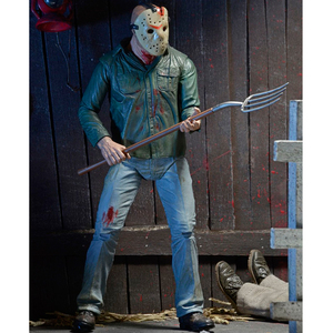 neca 7寸杰森jason十三号杀人狂恐怖黑色星期五 可动人偶手办模型
