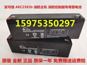 安可信 AEC2392b 可燃气体报警控制器 气体报警控制器蓄电池电池