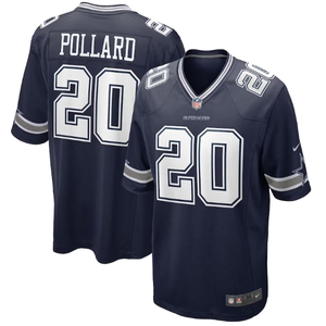 NFL达拉斯牛仔Dallas Cowboys橄榄球服20号Tony Pollard 球衣运动