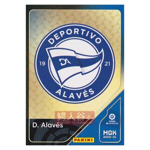 panini帕尼尼2020-2021西甲球星卡 普卡 队徽 阿拉维斯 1