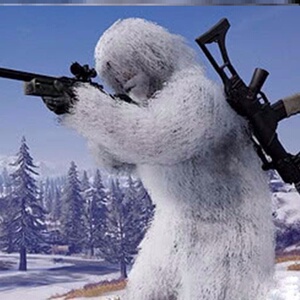 吃鸡吉利服儿童雪地