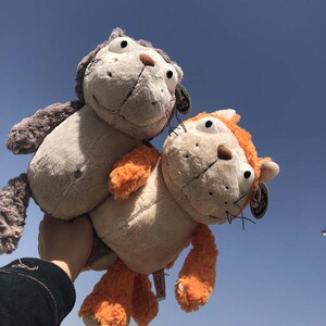 包邮nici懒猫公仔大脸猫布娃娃毛绒玩具可爱猫咪玩偶儿童生日礼物