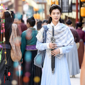 000人付款淘宝古装择天记鹿晗陈长生同款汉服男侠客大侠剑客书生演出