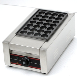 新动力商用单板电热章鱼小丸子机大鱼丸机街头小吃设备np606