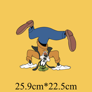 米奇唐老鸭高飞字母胶印衣服贴图烫图贴图案印画热转印烫画贴0982