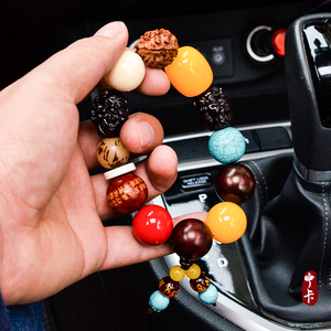 珠车挂高保平转档杆珠档位珠佛运珠品 菩提子车内饰安汽车档车载