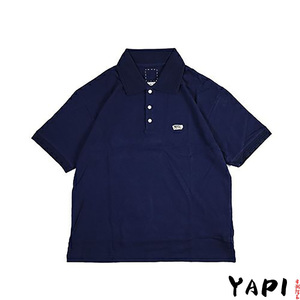 在途visvim jumbo weller (c/ws)鲤鱼刺绣混纺短袖polo衬衫22ss