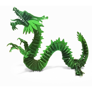 十二生肖立体趣味手工瓦楞纸生肖龙小学生幼儿园diy宝宝动手制作