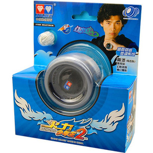 奥迪双钻火力少年王2铝合金悠悠溜溜球银狼675413幻影迷踪673416