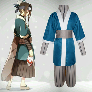 佳源动漫cos服 万圣节 火影忍者白套装和服动漫cosplay男女服装